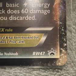 Pokemon Rayquaza EX Black & White Promo Holo BW47 2012 English Dragon - Image 3