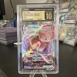 CGC Pristine 10 Mew VMAX S12a VSTAR Universe RRR Holo 2022 JP 054/172 - Image 1