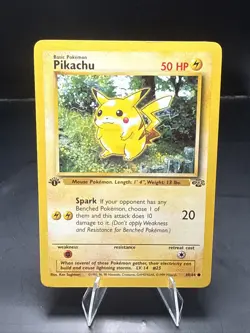 Pokemon TCG Pikachu 60/64 1st Edition Jungle English - Image 1