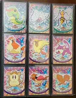 LP** Topps Pokemon Series 1 & 2 x63 Card Lot No Duplicates TV Animation Edition - Image 1