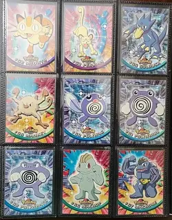 LP** Topps Pokemon Series 1 & 2 x63 Card Lot No Duplicates TV Animation Edition - Image 4