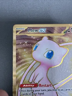 Mew ex - 205/165 - Pokemon 151 - Metal Variant - Full Art - Near Mint - Image 2
