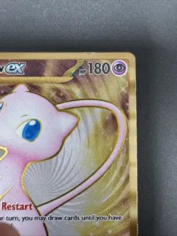 Mew ex - 205/165 - Pokemon 151 - Metal Variant - Full Art - Near Mint - Image 3