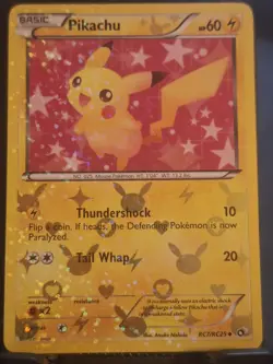 POKEMON TCG PIKACHU RC7/RC25 LEGENDARY TREASURES RADIANT COLLECTION!! - Image 1