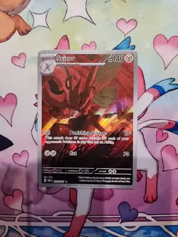 Pokemon TCG Scizor 205/197 Obsidian Flames Illustration Rare Holo - Image 1