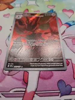 Pokemon TCG Scizor 205/197 Obsidian Flames Illustration Rare Holo - Image 5