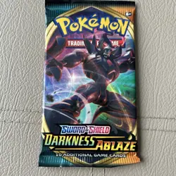 Pokemon TCG - x1 Darkness Ablaze Booster Pack - New/Sealed 820650807121 - Image 1