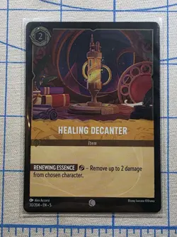 Cold Foil Healing Decanter 30/204 Common Shimmering Skies Disney Lorcana Card - Image 1