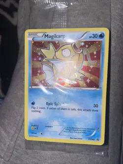 Magikarp XY143 Holo Target Promo 2016 SEALED Rare Shiny Pokemon TCG Galaxy Swirl - Image 1