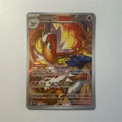 Pokemon TCG Infernape Illustration Rare Holo 173/167 Twilight Masquerade Stage … - Image 1