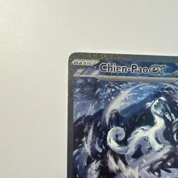 Pokemon TCG Chien-Pao EX Special Illustration Rare Full Art Holo 261/193 Paldea… - Image 3