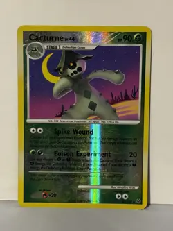 Cacturne Reverse Holo 42/127 Platinum LP Pokemon Fast Ship - Image 1