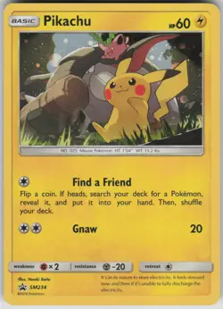 Pokemon TCG Pikachu - Promo SM Promos SM234 - Image 1