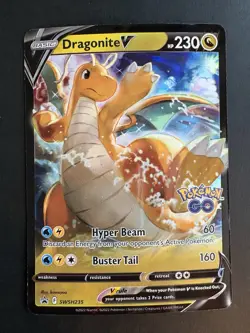 Dragonite V SWSH235 Promo SWSH Black Star Pokemon NM - Image 1