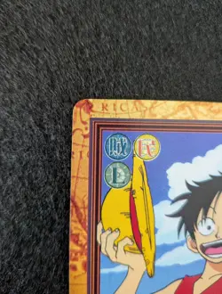 One piece carddass Hyper battle First edition Monkey D. Luffy C05 1999 - Image 3