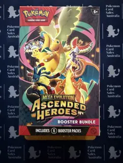 Pokemon TCG: Mega Evolution Ascended Heroes FACTORY SEALED Booster Bundle - Image 1
