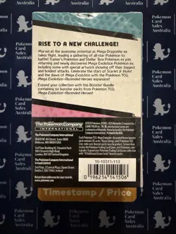 Pokemon TCG: Mega Evolution Ascended Heroes FACTORY SEALED Booster Bundle - Image 3