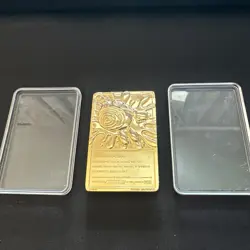 Pokemon Poliwhirl 24K Gold Plated Trading Card 1999 Burger King Limited Edition - Image 5