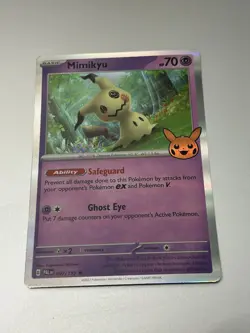 Mimikyu 097/193 Halloween 2023 Trick or Trade Holo Rare Pokemon Card - Image 1