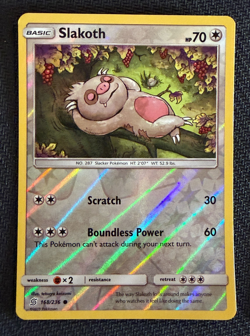 Slakoth ~ Reverse Holo~Ugly Cute Pokemon Cards | Funny, Weird & Adorable - Image 1