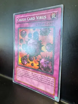 Yu-Gi-Oh! YuGiOh Crush Card Virus TU01-EN006 Rare - Image 3