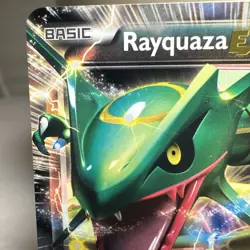Rayquaza EX Full Art BW47 Black & White Black Star Promo Pokemon Card Holo 2012 - Image 2