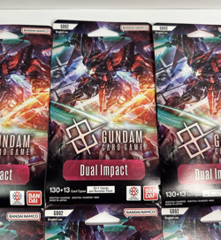(7) BANDAI GUNDAM CARD GAME Dual Impact Booster Packs - Sealed - GD02 English - Image 2