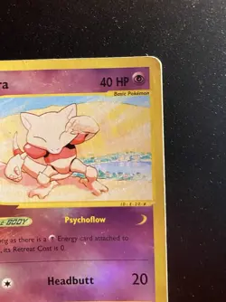 Pokemon Card- Abra -Skyridge-Reverse Holo-46/144-Rare-ENG-PL - Image 4