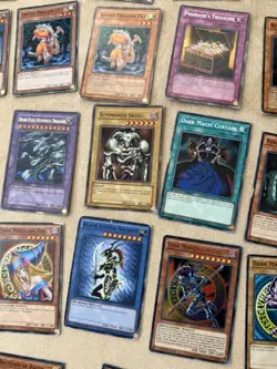 Yu-Gi-Oh 50 Card Lot Dark Magician Girl Blue-Eyes Ultimate Buster Blader - Image 1