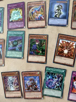 Yu-Gi-Oh 50 Card Lot Dark Magician Girl Blue-Eyes Ultimate Buster Blader - Image 3