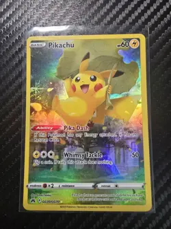 Pikachu Crown Zenith Galarian Gallery Holo Rare Card GG30/GG70 - Image 1