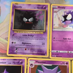 🔥Pokemon Card Lot Gastly & Haunter Psychic 7x 🔥 - Image 5