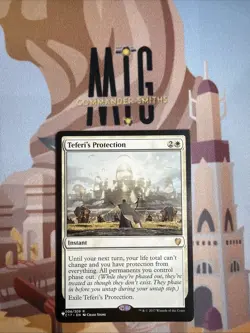Teferi's Protection 🔥 NonFOIL 🔥 MTG NM Near Mint Commander 2017 (008) - Image 1