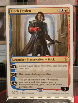 Dack Fayden White Border Mystery Booster 2 MTG Nm - Image 1