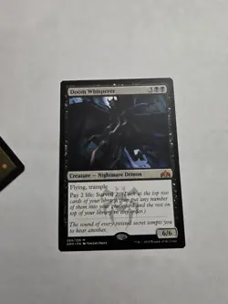Magic: The Gathering Doom Whisperer Guilds of Ravnica Mythic Demon 6/6 - Image 1