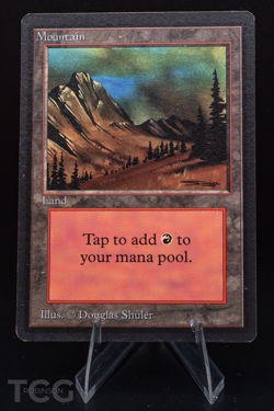 Mountain (C) - 1993 Magic the Gathering - Limited Edition Beta Regular - Image 1
