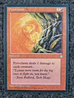 MTG Ice Age Pyroclasm LP Uncommon.......... ....... (DS3D1K9) - Image 1