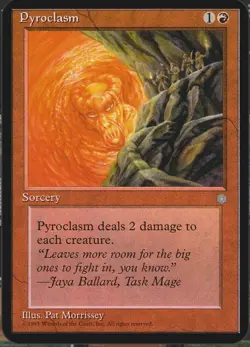 Magic The Gathering, Pyroclasm, Ice Age, Regular - Image 1