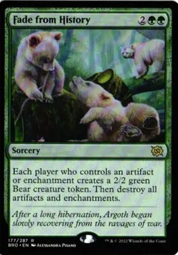 Fade from History R The Brothers' War 177 NM - Image 1