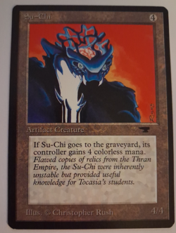 Su-Chi LP Antiquities MTG Magic the Gathering Reserved List - Image 1