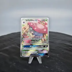 Pokemon TCG Vileplume GX 211/236 SM Cosmic Eclipse Full Art Holo Erika MP⭐ - Image 1