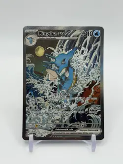 2024 POKEMON SVP EN-SV BLACK STAR PROMO #131 KINGDRA EX - Image 1
