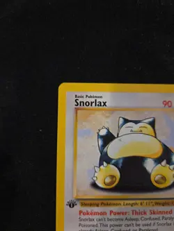 Pokemon TCG Snorlax 1st Edition Rare Pokemon Jungle 27/64 - Image 2