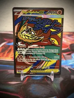 Pokemon Mega Hawlucha EX ASCENDED HEROES 33/217 Full Art Mega Evolution Rare - Image 1
