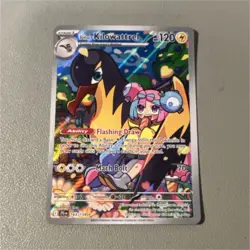 Pokemon TCG Iono's Kilowattrel 163/159 Sv09 Journey Full Art Illustration Rare … - Image 1