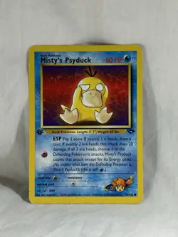 Pokemon TCG - Misty’s Psyduck 90/132 - 1ST EDITION COMMON - Image 1