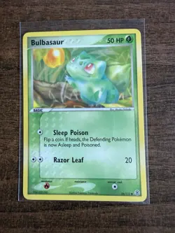 Pokemon Bulbasaur 54/112 EX FireRed LeafGreen 2004 Vintage - Mint - Image 1