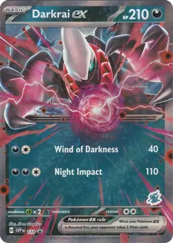 Darkrai ex (110) (Darkrai) [Battle Academy 2024] Near Mint Holofoil - Image 1