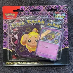 LOT of 20 Pokemon TCG:Paldean Fates S&V 4.5 Tech Sticker Collection Packs Sealed - Image 2