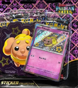LOT of 20 Pokemon TCG:Paldean Fates S&V 4.5 Tech Sticker Collection Packs Sealed - Image 3